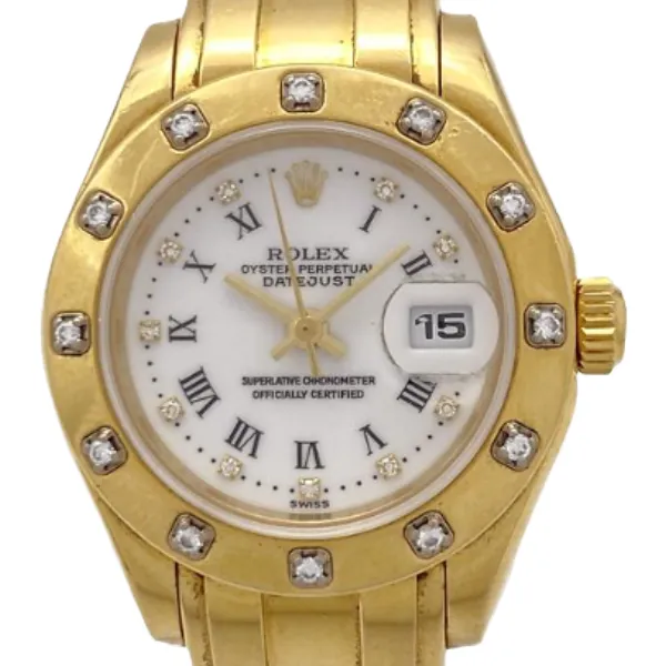 ロレックス デイトジャスト 69318 ホワイト