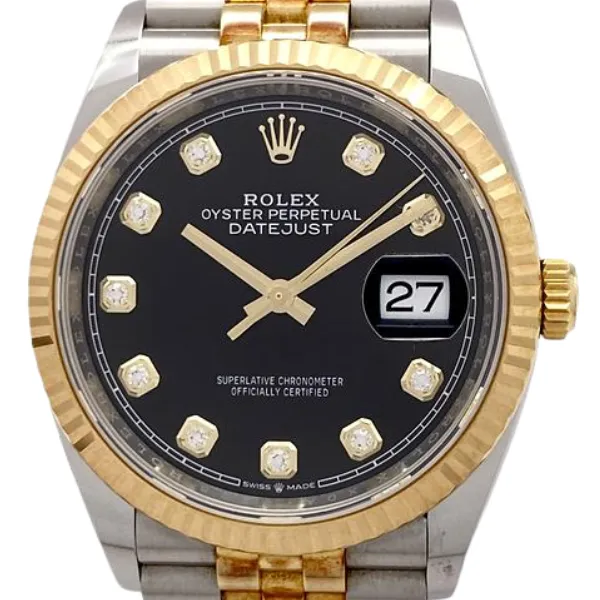 ロレックス デイトジャスト 126233G ブラック