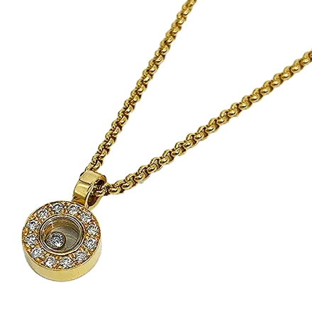 ショパール ハッピーダイヤモンド ネックレス ペンダント