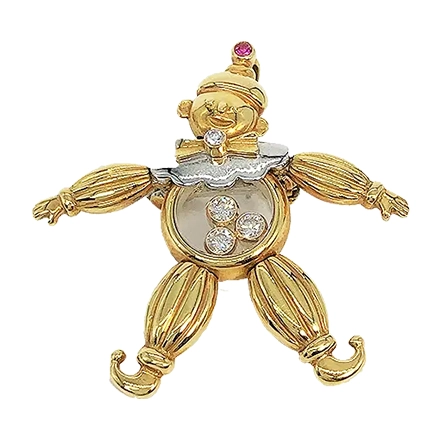 ショパール ハッピーダイヤモンド ネックレス ピエロ