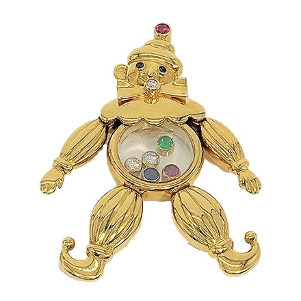 ショパール ハッピーダイヤモンド クラウン ペンダントトップ