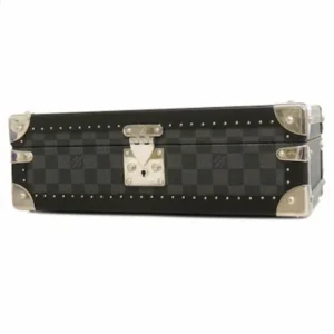 ルイ・ヴィトン ダミエグラフィット コフレ8モントル 時計ケース PVC ブラック N48226