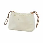 エルメス フールビ20 ポーチ キャンバス ホワイト