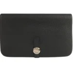 エルメス ドゴンGM 財布 レザー B刻印