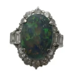 ブラックオパール リング 14.1g