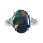 ブラックオパール リング 10.1g